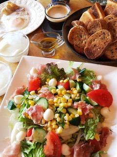 朝ごはん!モッツアレラ トマト サラダ-レシピのメイン写真