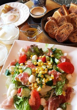 朝ごはん！モッツアレラ トマト サラダ-レシピのメイン写真