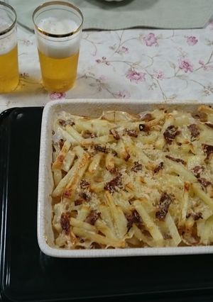 じゃがいもとアンチョビのオーブン焼き-レシピのメイン写真