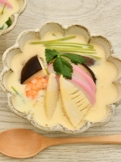たけのこの茶碗蒸し【JAにいがた南蒲】-レシピのメイン写真