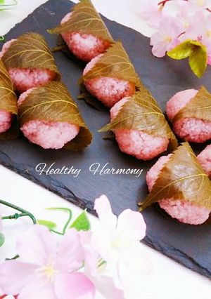 レンジでお手軽、桜餅♪-レシピのメイン写真