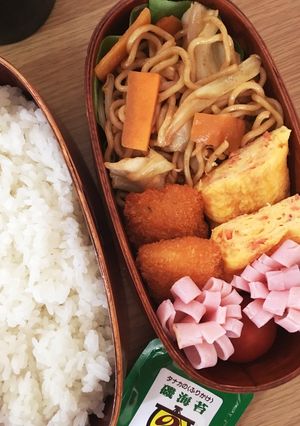 2020.4.8お弁当-レシピのメイン写真