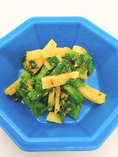【病院】青菜と筍のかつおあえ【給食】-レシピのメイン写真
