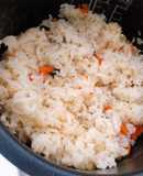 お吸い物の素で！褒められ絶品炊き込みご飯