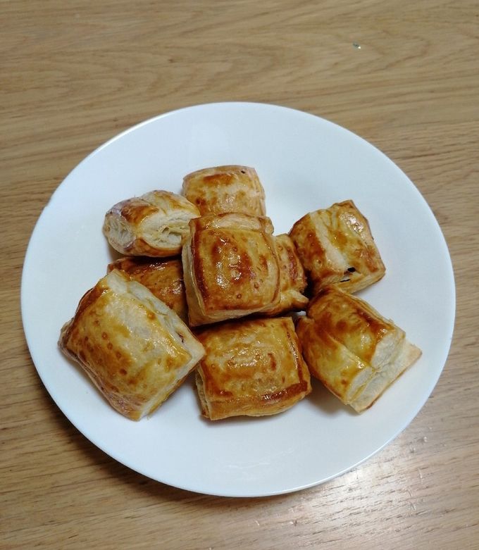 業務スーパーのパイシートでチョコパイ-レシピのメイン写真