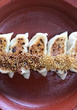 ゴールデンマスタード餃子-レシピのメイン写真