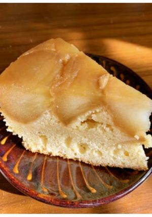 リンゴたっぷりのタルトタタン風ケーキ-レシピのメイン写真