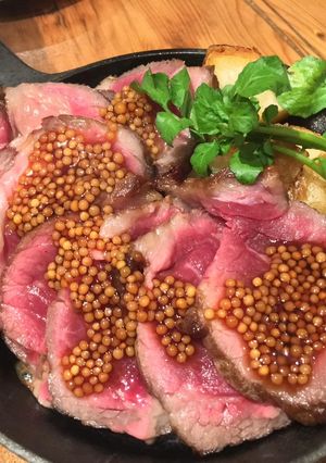 ゴールデンマスタードステーキ-レシピのメイン写真