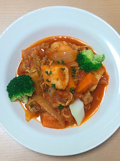 牛肉と新じゃがのトマトソース煮込み-レシピのメイン写真