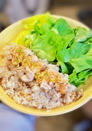 エスニックチキンライス(シンガポール風)-レシピのメイン写真