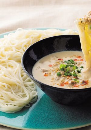 坦々つけそうめん-レシピのメイン写真