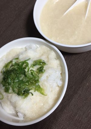 郷土の味＊味噌汁でとろろ汁-レシピのメイン写真
