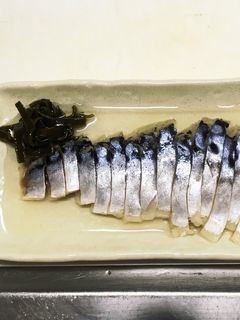 冷凍塩サバのしめ鯖-レシピのメイン写真