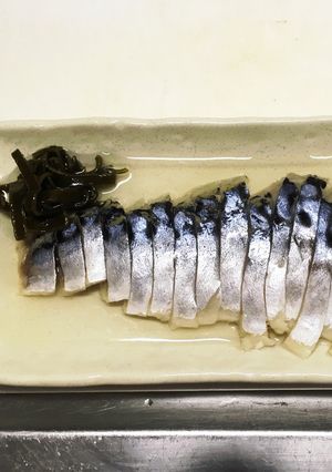 冷凍塩サバのしめ鯖-レシピのメイン写真
