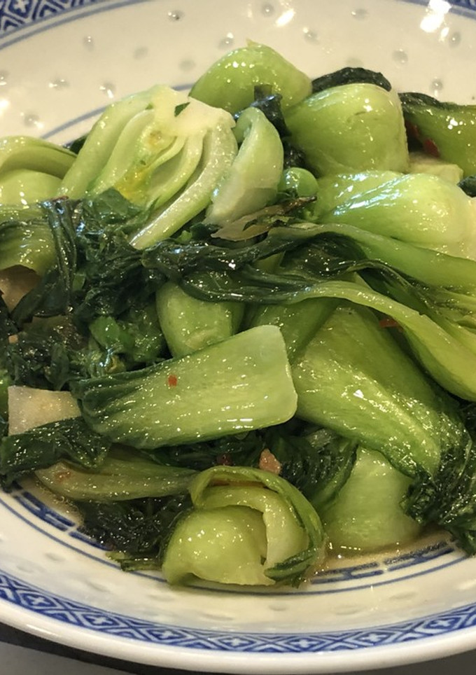 ちっちゃいおかず・青梗菜の豆板醤炒め-レシピのメイン写真