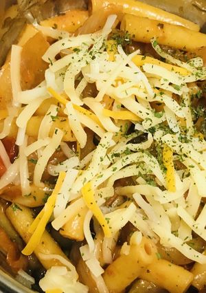 丼弁当●マカロニ・ナポリタン(チーズ版)-レシピのメイン写真