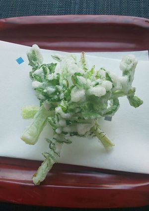 【使いきり】大根の葉の天ぷら-レシピのメイン写真