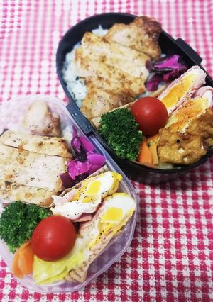 パパ弁当ママ弁当♡豚ロース焼肉の味4/8-レシピのメイン写真