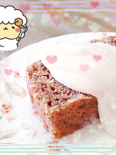 マクロビ☆くるみのキャロブケーキ-レシピのメイン写真