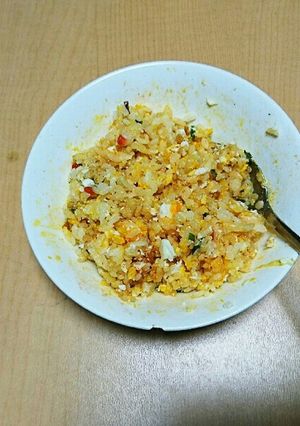 市販の炒飯のかさまし 簡単レンジでチン-レシピのメイン写真