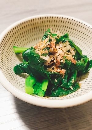 かき菜の おひたし-レシピのメイン写真