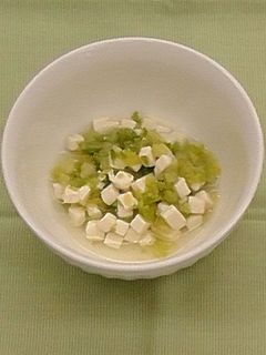 【離乳食中期】豆腐と白菜のだし煮-レシピのメイン写真
