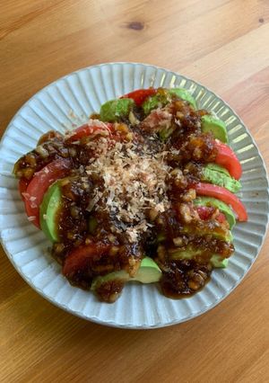 タレが美味しい和風トマトアボカド-レシピのメイン写真
