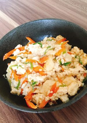 炒り豆腐-レシピのメイン写真