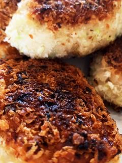 鶏ひき肉とキャベツのメンチカツ-レシピのメイン写真