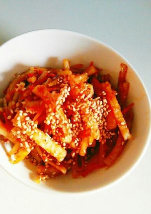 大根の皮 de きんぴら-レシピのメイン写真