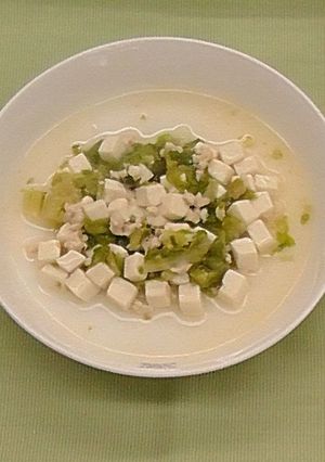 【離乳食後期】豆腐と白菜のあんかけ-レシピのメイン写真