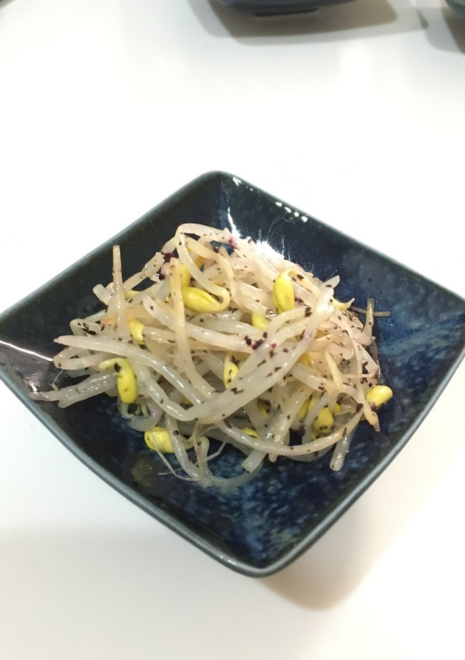 簡単◇豆もやしのゆかり和え◇-レシピのメイン写真