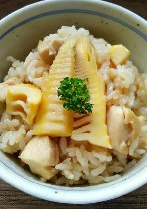 タケノコご飯（鶏肉入り）-レシピのメイン写真