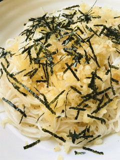 シンプル●揚げ玉素麺炒め-レシピのメイン写真