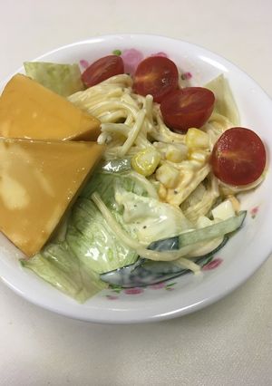お手軽スパゲッティサラダ-レシピのメイン写真