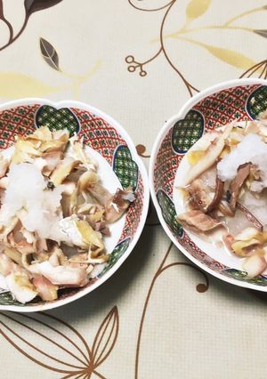 アジ(魚)の開き大根おろし和え-レシピのメイン写真