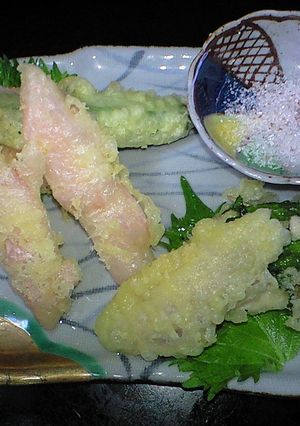 旬の食材と、岩下の新生姜の天ぷら-レシピのメイン写真