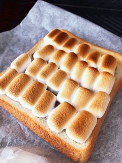 チョコ&マシュマロトースト-レシピのメイン写真