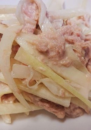 セロリとツナの簡単サラダ-レシピのメイン写真