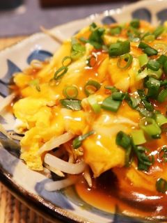 節約♡もやしとたまごの中華あんかけ-レシピのメイン写真