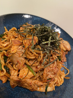 豚キムチソース焼きそば-レシピのメイン写真