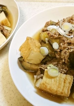 牛バラとナスの炒め煮-レシピのメイン写真