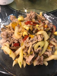 豚肉の四川漬物炒め-レシピのメイン写真