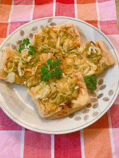 油揚げのネギ味噌焼き-レシピのメイン写真