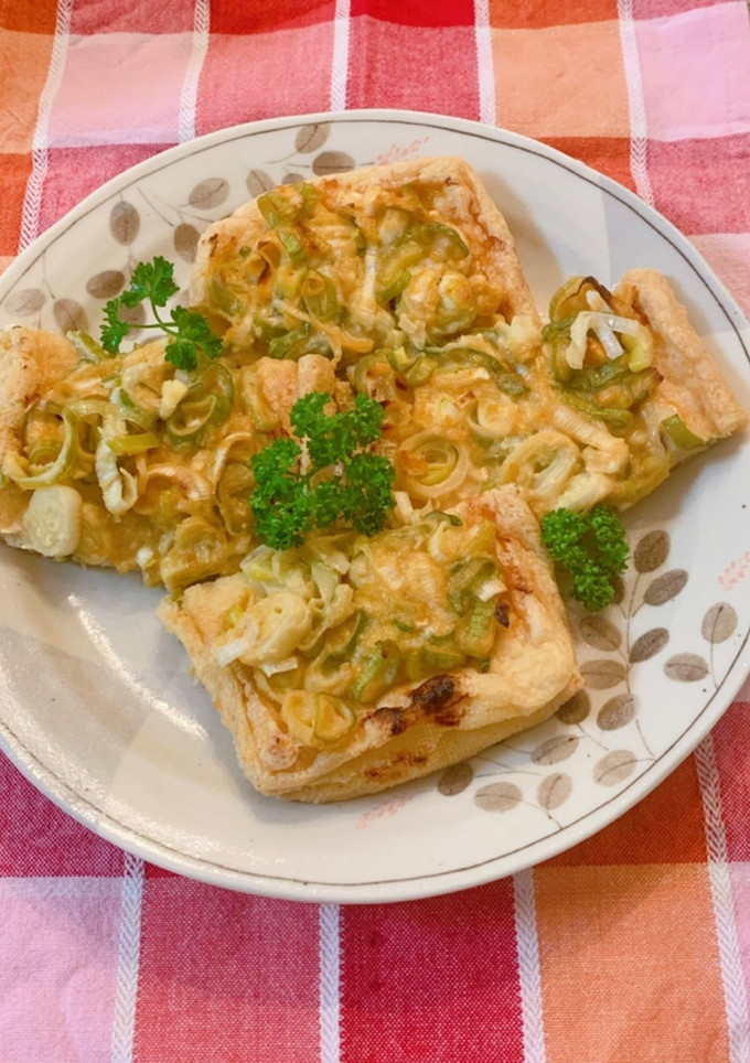 油揚げのネギ味噌焼き-レシピのメイン写真