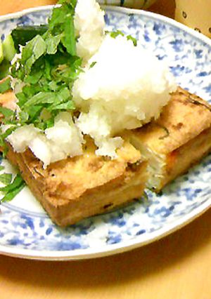 カリカリ！厚揚げおろしポン酢-レシピのメイン写真