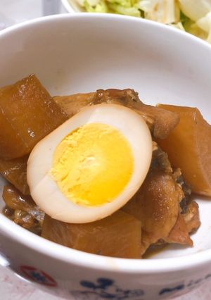 フライパンで簡単！手羽元のさっぱり煮-レシピのメイン写真