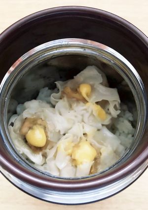 超時短スープジャーランチ！シュウマイ丼-レシピのメイン写真