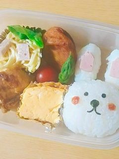 キャラ弁 うさぎさん-レシピのメイン写真