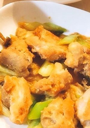 鶏肉の味噌バター炒め-レシピのメイン写真